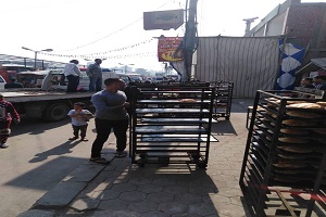 رفع الباعه الجائلين من الجراج بحي عين شمس