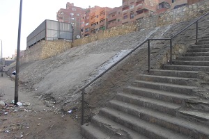 حملة لنظافة منطقة التكاسي