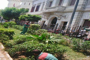 رفع كفاءة حدائق حي الموسكي والعتبة