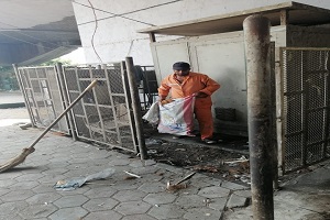 رفع إشغالات بائع متجول