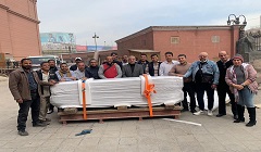 المتحف المصري الكبير يستقبل ١٣ قطعة آثرية ضخمة من المتحف المصري بالتحرير