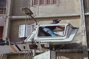 إستعادة المظهر الحضاري لشوارع الحي