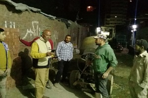 حملات مكثفة لإيقاف أعمال البناء المخالف بحي البساتين