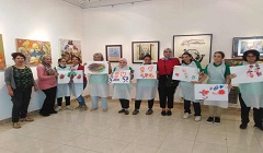 تفاصيل الورشة الرابعة في الرسم المؤهلة لمسابقة المواهب الذهبية لذوي الهمم  