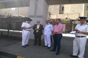 استمرار إزالة الإشغالات بقيادة رئيس الحي