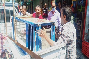 الاستمرار في حملات الاشغالات لسيوله حركة المرور 