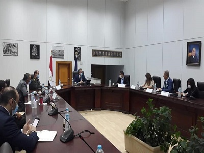 وزير السياحة والآثار يناقش الإستعدادات النهائية لموكب المومياوات الملكية