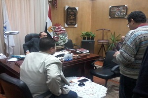 لقاء السيد رئيس الحي بالجماهير 