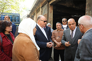 محافظ القاهرة يتفقد مستودع أسطوانات بوتاجاز عين الصيرة وتوافر السلع الأساسية للمواطنين