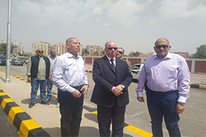 محافظ القاهرة يتفقد أعمال رفع كفاءة إمتداد شارع أحمد تيسير