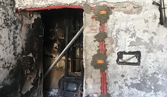 إيقاف وازالة اعمال مخالفة بعقار بشارع ابن المعتز