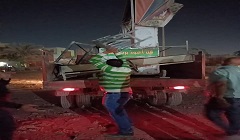 حملة ليلية مكبرة لإزالة التعديات والاشغالات بنطاق الحي