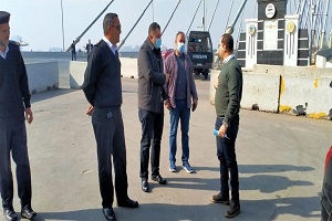 متابعة أعمال التطوير والنظافة بالحي 