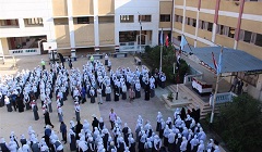 انتظام الطلاب بمدارس القاهرة.. وذكرى أكتوبر في الإذاعة المدرسية