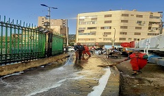 حملة نظافة بشارع بورسعيد بالسيدة زينب