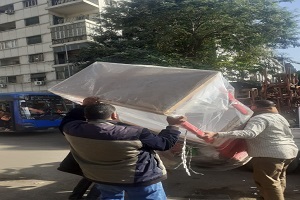 متابعة الاعمال اليومية بالحي 