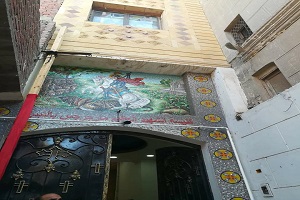 تركيب أعمدة إنارة بحي التبين