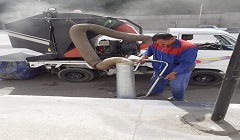 المتابعة الميدانية لأعمال تنظيف  نفق شبرا 