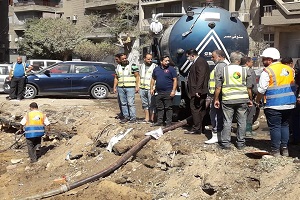 متابعة الاعمال اليومية بالحي 