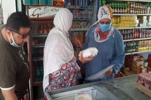 حمله مكبرة على الأسواق لمراقبتها بالحي