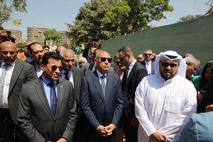 محافظ القاهرة يشهد افتتاح معرض زهور الربيع بالمتحف الزراعي