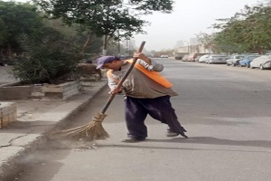 متابعة الاعمال اليومية بالحي