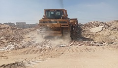 «هيئة النظافة » تتابع حملات رفع التراكمات ومخلفات البناء والهدم والرتش بالعاصمة