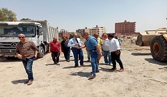 تكثيف الحملات لرفع كافة التراكمات والرتش والمخلفات بحي المقطم