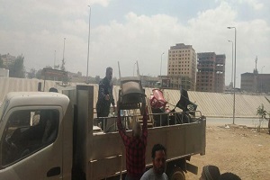 رفع جميع الاشغالات بشارع سيجال وشارع محور الفريق العرابى