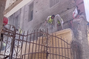 إزالة عقار بالدرب الأحمر