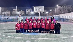 مركز شباب الجزيرة: ناشئات السلة تحت 16 عاما يهزمن المقاولون العرب