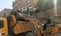 حملة لرفع كفاءة منظومة النظافة بشوارع وميادين الحي