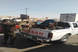 حملات لرفع الإشغالات وتجميل الشوارع بحي طره