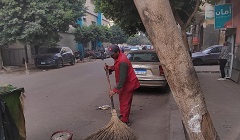 متابعة الاعمال اليومية بالحي 