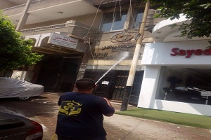 اتباع الإجراءات الوقاية من انتشار الفيروسات بحي حلوان