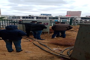 أعمال احلال وتجديد بشارع محمد عبد الوهاب