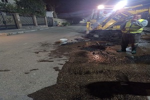 إصلاح كسر ماسورة مياه بالزمالك