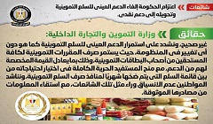 حقيقة اعتزام الحكومة إلغاء الدعم العيني للسلع التموينية وتحويله إلى دعم نقدي