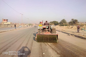 تكثيف أعمال النظافة والتجميل لخلق بيئة نظيفة وحضارية للمواطنين 