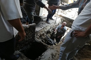 إصلاح وصيانة ماسورة مياه