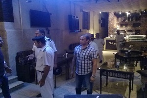 حملة تفتيشية مكبرة على المقاهي بالمعادي