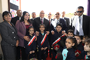 وزير التربية والتعليم ومحافظ القاهرة يفتتحان مدرسة مصر المتكاملة للغات "EILS" بالزيتون 