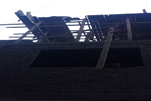 حملة لإزالة البناء المخالف بحي الخليفة