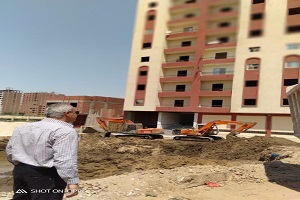 استمرار حملات رصد مخالفات البناء بحي حلوان