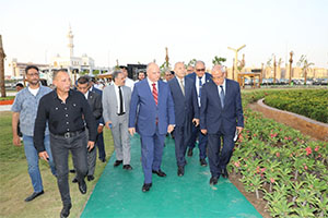 محافظ القاهرة يفتتح حديقة اللواء أ. ح جمال محمد علي في عيدها القومي 