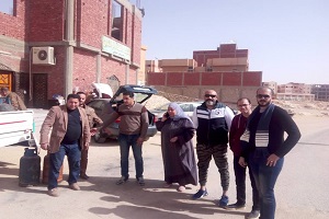 توزيع إسطوانات البوتاجاز و الخبز المدعم بحي 15 مايو