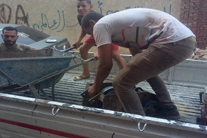 القبض على ونش تشوينات بارض الثمانيني 