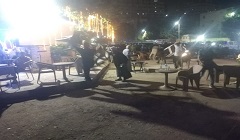 حملة مسائية لرفع الاشغالات بنطاق الحي