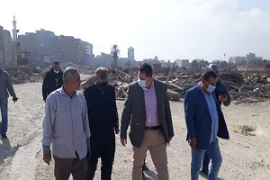 متابعة الاعمال اليومية بالحي 