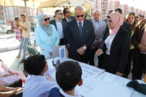 محافظ القاهرة يشهد تدشين مبادرة ( طاقة موهبة ) بحي الأسمرات